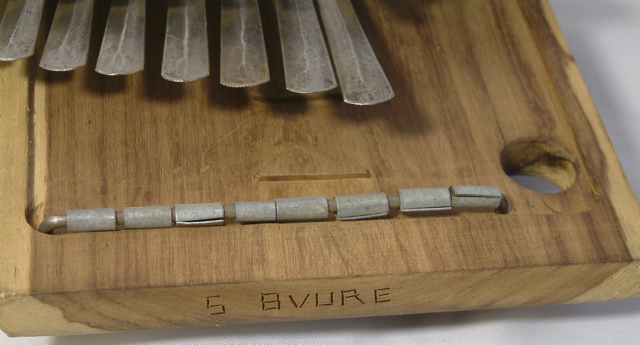 70 - 012a, Mbira dza Vadzimu, Zimbabwe, Shona, made by Samson Bvure